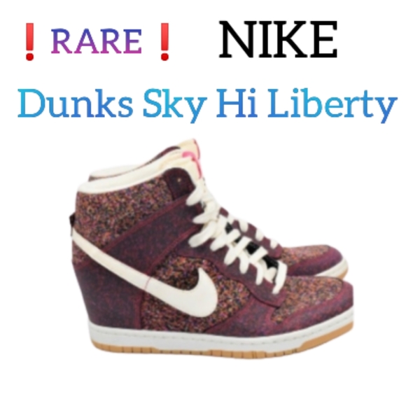 nike dunk sky hi sneakers